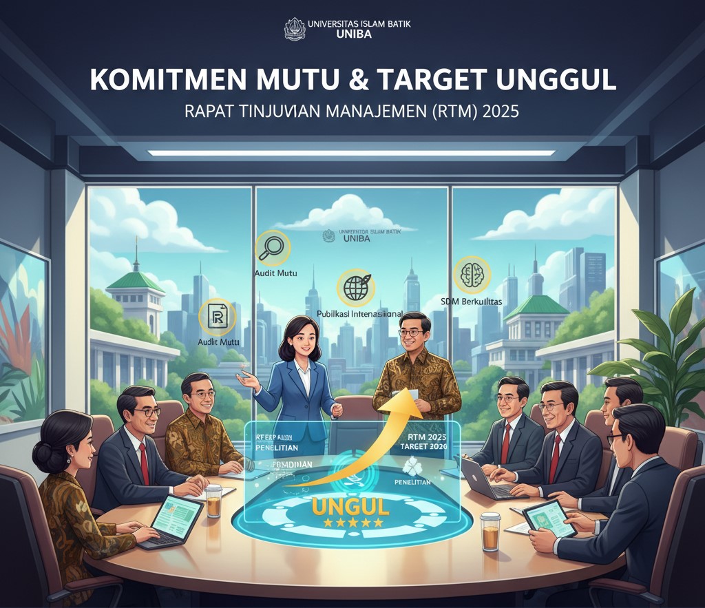 Komitmen Mutu dan Target Unggul: Universitas Islam Batik Gelar Rapat Tinjauan Manajemen (RTM) Tahun 2025